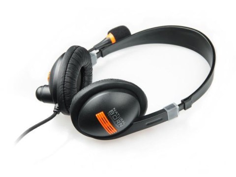 Słuchawki Natec Drone NSL-0294 z mikrofonem 2m materiałowe nauszniki