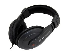 Słuchawki Esperanza EH120 audio stereo z regulacją głośności