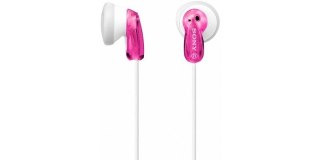 Słuchawki douszne Sony MDR-E9LPP różowe białe z dużym basem