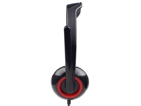 Słuchawki Gembird MHS-002 czarne z mikrofonem do gier i Skype
