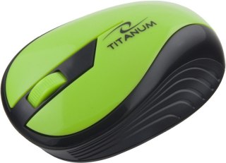 Mysz bezprzewodowa optyczna Esperanza TM114G RAINBOW zielona biurowa