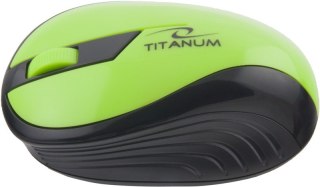 Mysz bezprzewodowa optyczna Esperanza TM114G RAINBOW zielona biurowa