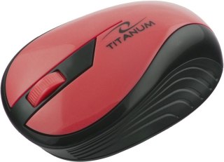 Mysz bezprzewodowa optyczna Esperanza TITANUM TM114R Rainbow czerwona