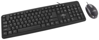 Zestaw klawiatura mysz Esperanza TITANUM przewodowy USB czarny