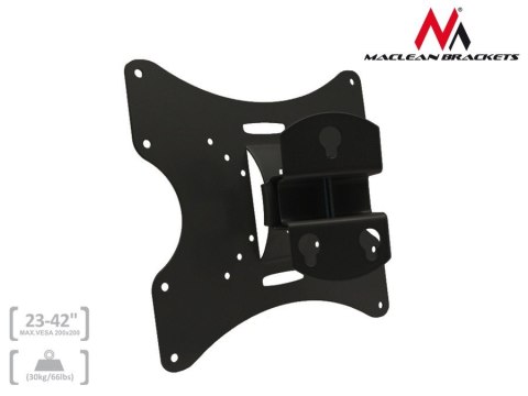 Uchwyt Maclean MC-501A 23-50" ścienny uniwersalny do telewizora czarny