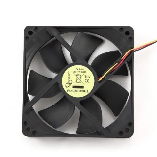 Wentylator Gembird 120x120mm 3-pin z łożyskiem kulkowym aktywny