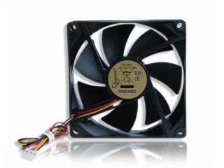 Wentylator Gembird 90x90mm 3-pin dodatkowy cichy z łożyskiem kulkowym