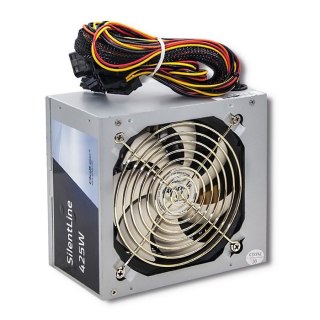 Zasilacz ATX Qoltec SilentLine 425W niezawodny z systemem zabezpieczeń