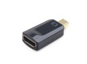 Adapter Mini DisplayPort do HDMI czarny zgodny z Apple Thunderbolt 1080p