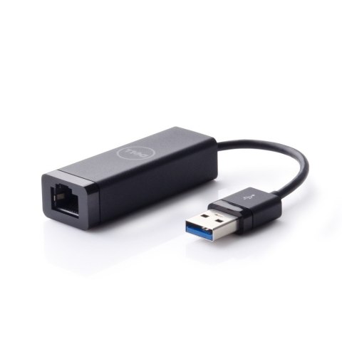 Adapter USB 3.0 do Ethernet Dell kompaktowy złącze RJ-45 szybki