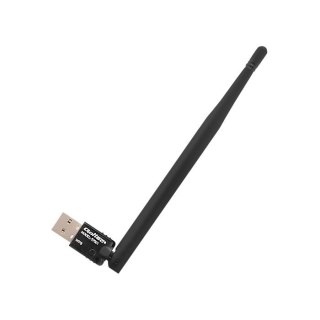Adapter Wi Fi USB Qoltec 24GHz bezprzewodowy z anteną 5dBi