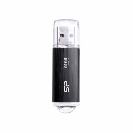 Pendrive Silicon Power BLAZE B02 64GB USB 3.1 czarny kompaktowy