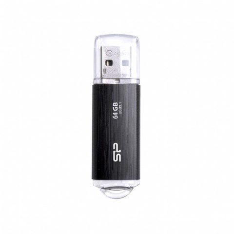 Pendrive Silicon Power BLAZE B02 64GB USB 3.1 czarny kompaktowy