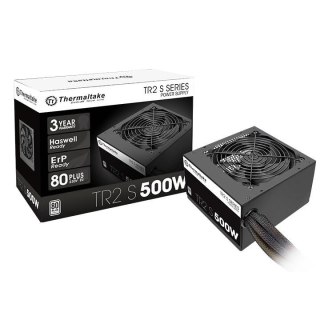 Zasilacz Thermaltake TR2 S Black 500W 80PLUS wydajny z 120mm wentylatorem