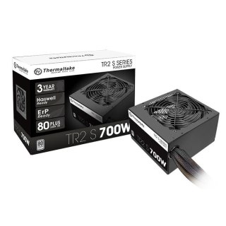 Zasilacz Thermaltake TR2 S Black 700W wydajny 80 PLUS aktywny PFC