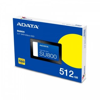 Dysk SSD Adata Ultimate SU800 512GB 560 520MB/s szybki TLC 3D