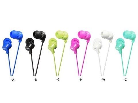 Słuchawki JVC HA-FX10 czarne dokanałowe dynamiczny dźwięk