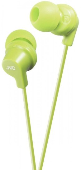 Słuchawki JVC HA-FX10 zielone douszne z dynamicznym dźwiękiem
