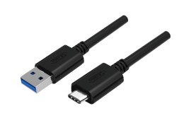 Kabel Unitek USB Typ-C do USB 3.0 1m profesjonalny czarny