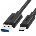 Kabel Unitek USB Typ-C do USB 3.0 1m profesjonalny czarny