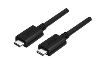 Kabel Unitek USB Typ-C do USB Typ-C 1m profesjonalny czarny