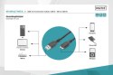 Kabel USB 3.1 Gen.1 Digitus A-microUSB B 0.25m czarny SuperSpeed