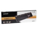 Klawiatura A4 Tech KV-300H USB szara ultra płaska z dodatkowymi portami