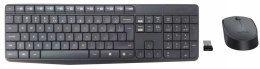 Logitech MK235 Bezprzewodowy zestaw klawiatura mysz biurowy