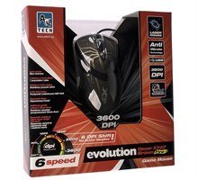 Mysz A4 Tech XGame Laser EVO X747 Brown Fire gaming 3600 DPI precyzyjna