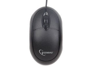 Mysz Gembird OPTO 1-SCROLL USB optyczna 3-przyciskowa czarna