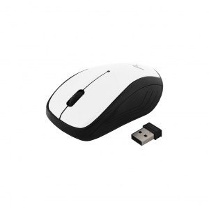 Mysz bezprzewodowa ART AM-92C optyczna USB biała do biura