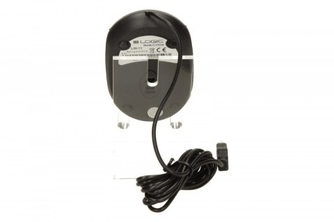 Mysz optyczna Logic Concept LM-11 przewodowa ergonomiczna biurowa czarna