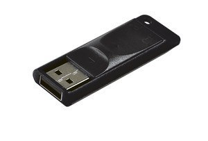 Pendrive Verbatim Slider 16GB czarny USB 2.0 kompaktowy