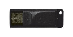 Pendrive Verbatim Slider 64GB czarny USB 2.0 do przechowywania danych