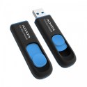 Pendrive Adata UV128 128GB USB 3.2 czarno-niebieski elegancki i kompaktowy