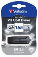 Pendrive Verbatim V3 USB 3.0 16GB czarny szybki pamięć flash