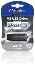 Pendrive Verbatim V3 USB 3.0 256GB czarny szybki i pojemny