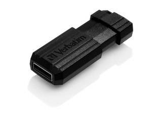 Pendrive Verbatim PinStripe 64GB czarny szybki USB 2.0