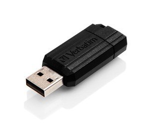 Pendrive Verbatim PinStripe 64GB czarny szybki USB 2.0