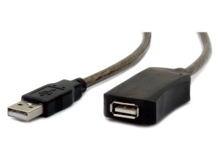 Przedłużacz USB 2.0 Gembird AM-AF 5m aktywny czarny komputerowy