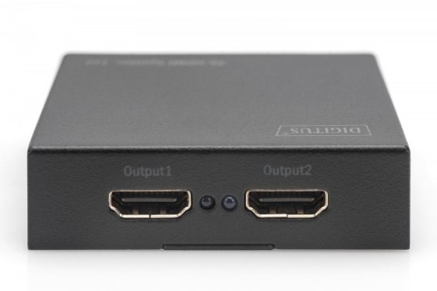 Rozdzielacz HDMI 2-portowy 4K UHD z audio lekki splitter