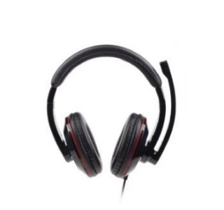 Słuchawki Gembird MHS-001 czarne z mikrofonem stereo dla graczy