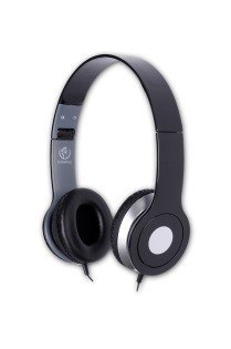 Słuchawki Rebeltec CITY BLACK stereofoniczne z mikrofonem 3,5mm