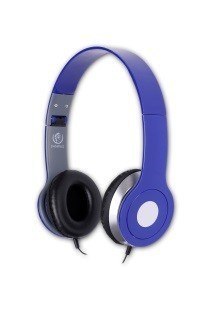 Słuchawki Rebeltec CITY BLUE stereofoniczne z mikrofonem 3,5mm