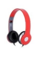 Słuchawki Rebeltec Stereofoniczne z mikrofonem CITY RED 3,5mm