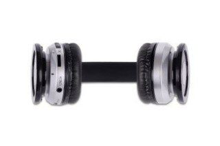 Stereofoniczne słuchawki Rebeltec CRISTAL BLACK Bluetooth z mikrofonem