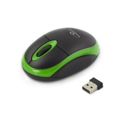 Mysz Esperanza VULTURE 3D bezprzewodowa optyczna czarna zielona z Nano USB