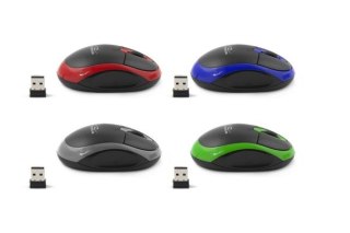 Mysz Esperanza VULTURE 3D bezprzewodowa optyczna czarna zielona z Nano USB