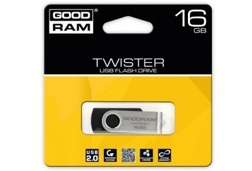 Pendrive GOODRAM TWISTER 16GB USB 2.0 czarny szybki