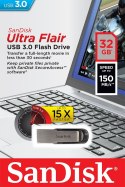 SanDisk ULTRA FLAIR USB 3.0 32GB szybki metalowy dysk